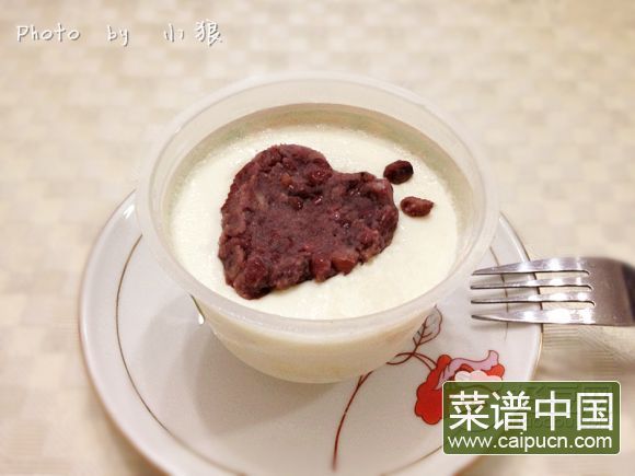 红豆双皮奶