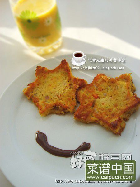蔬菜豆渣饼