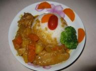 咖喱鸡肉饭的做法步骤9