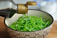 凉拌扁豆丝的做法步骤6