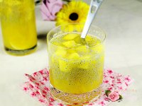 兰香子芒果饮的做法步骤10