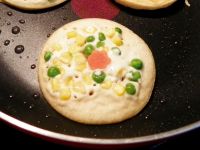 玉米青豆摊饼的做法步骤8