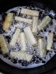 避风塘茄子的做法步骤8