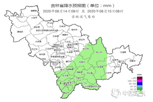 暴雨蓝色预警 吉林省启动四级应急响应
