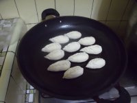 鲔鱼色拉煎饼的做法步骤9