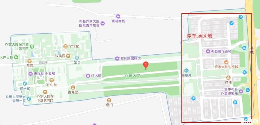 乔家大院停车费多少 乔家大院停车场收费吗 大不大