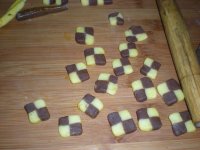 棋格饼干的做法步骤15
