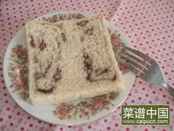 红豆白土司