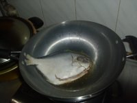 霉干菜烧鲳鱼的做法步骤4