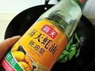 简单家常菜----扁豆炒油素鸡的做法步骤6