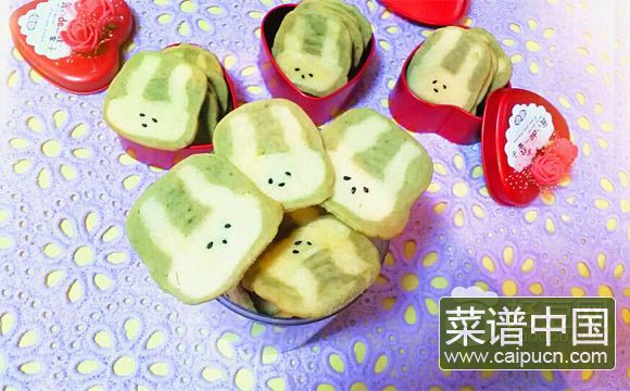 萌萌兔切片奶酪饼干