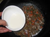茄子肉丁盖浇饭的做法步骤9