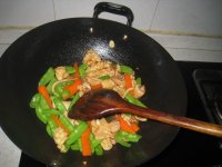 鲜鱿炒荷兰豆的做法步骤11