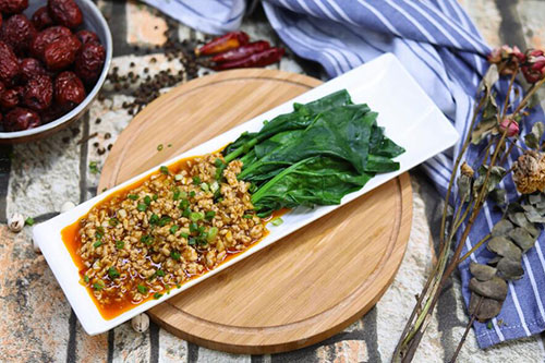 肉酱菠菜的做法 肉酱菠菜的简单做法