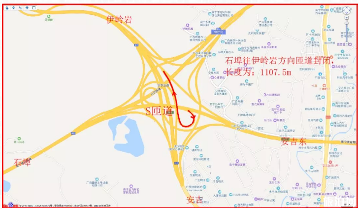 2019南宁绕城高速交通管制时间+路段
