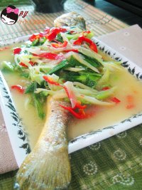 鲜煮黄鱼的做法步骤10