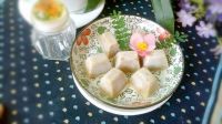 【手工美食】面包机版牛奶绿豆冰糕的做法步骤7