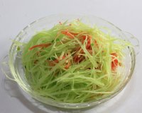 醋拌青笋萝卜丝的做法步骤10