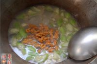 麻花丝瓜粉丝汤的做法步骤7