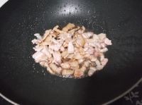 豆角榄菜炒肉的做法步骤6