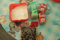 牛奶蜜豆糕给---儿子的小甜品的做法步骤1