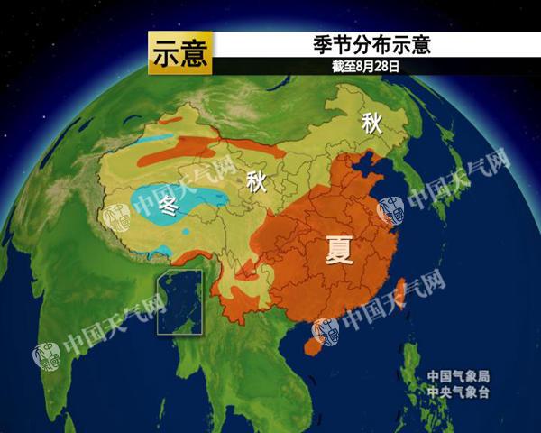 四川陕西等地雨频繁 湖南江西摆脱高温