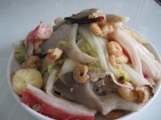 海鲜豆腐煲的做法步骤7