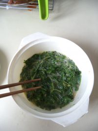 香椿煎蛋的做法步骤4