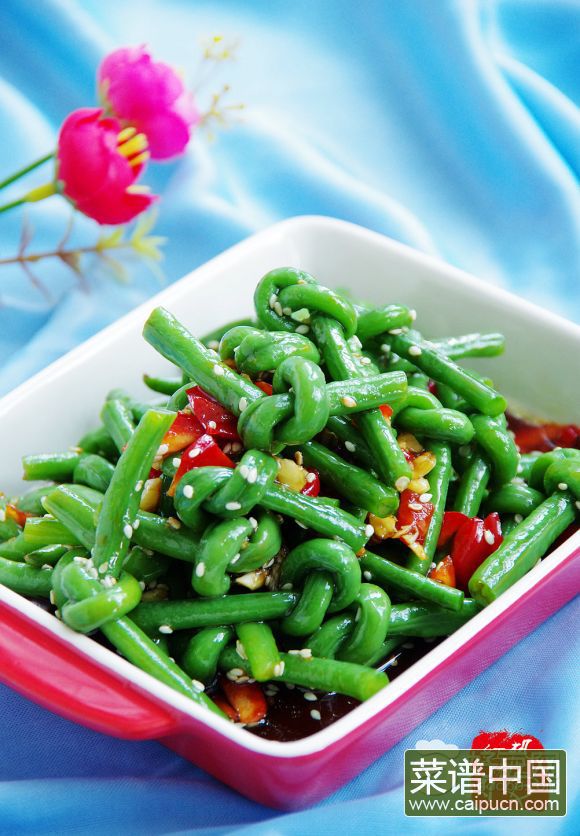 缠丝豇豆