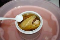 人参炖小鸡排骨的做法步骤8