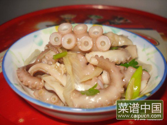 芥末拌章鱼