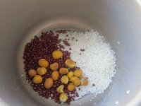 红豆栗子粥的做法步骤7