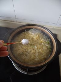 酸菜鸭血冻豆腐的做法步骤8