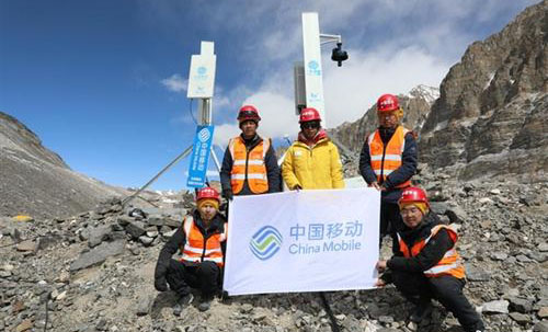 5G信号覆盖珠峰