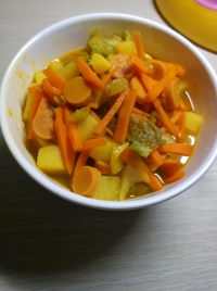 咖喱土豆乌冬面的做法步骤9