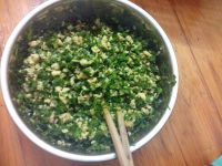 鸡蛋韭菜蒸饺#新鲜从这里开始#的做法步骤4