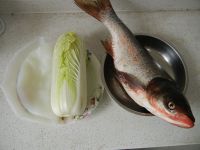 粉皮白菜鲢鱼汤的做法步骤1