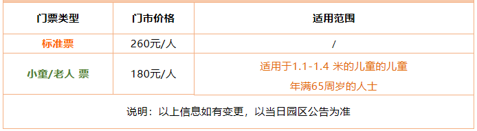 2019大同方特世界门票价格+开放时间+项目身高要求 2019大同方特世界门票价格+开放时间+项目身高要求