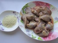 芝麻鸡肝的做法步骤1