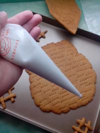 圣诞姜饼屋的做法步骤14