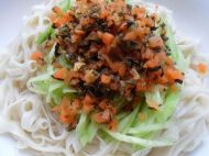 麻酱蔬菜凉拌面的做法步骤6