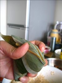 嗜肉族最爱的咸蛋黄五花肉粽的做法步骤19