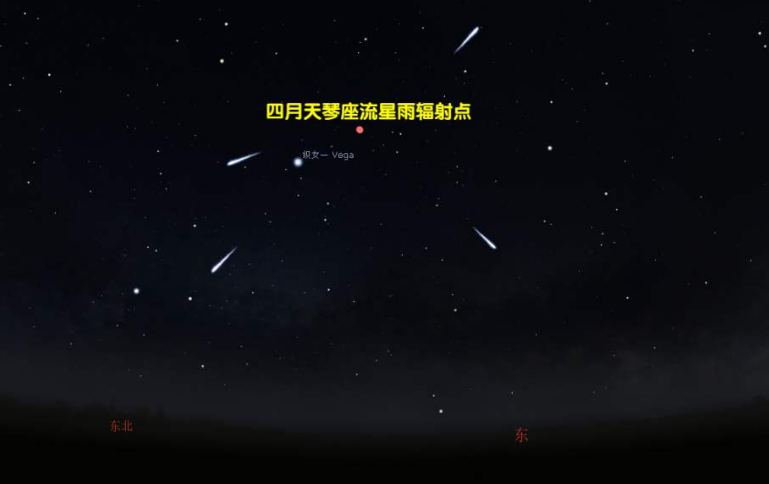 紫金山天文台:4月有最大满月和天琴座流星雨等可以观赏