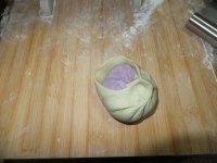 惊艳菊花馒头的做法步骤3