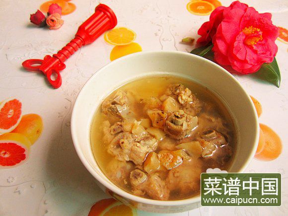 天麻蒸排骨