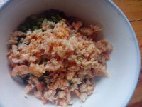 虾米韭菜蒸饺的做法步骤6