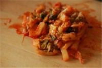 泡菜饼的做法步骤2