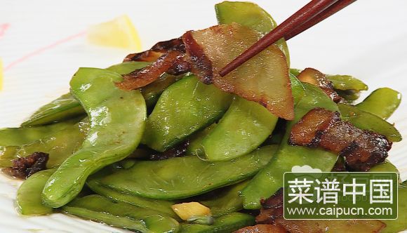 扁豆炒腊肉