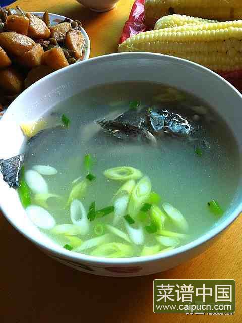 清淡黑鱼汤