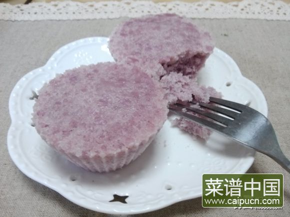 紫薯松糕